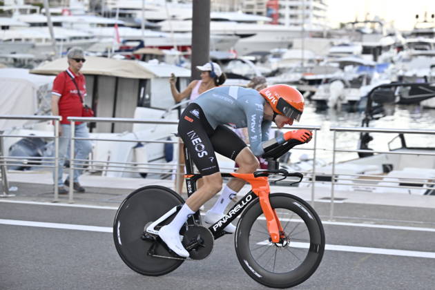 Start of the Vuelta a Espana in Monaco Cyclist Joshua Tarling at the start of the Vuelta a Espana on August 22, 2026, in Monaco, France. The 2026 Vuelta a Espana begins today, August 22, in Monaco and ends on Sunday, September 13, in Granada. There will be 21 stages, covering 3,275 km and more than 58,000 meters of cumulative elevation gain. For the first time, the final finish will not be in Madrid, but in the vicinity of the Alhambra. AUGUST 22, 2026 CYCLING TOUR ROYALTY CYCLING BIKES BICYCLES TIME TRIAL START FIRST STAGE MONACO TOUR CASINO Monaco France Monaco France Spain Copyright: xLaurentxCoustx xEuropaxPressx 7726462