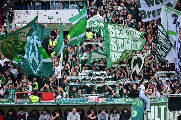 August 22, 2026, German Soccer, Men, DFB Cup, 1st Round, 2026–2027 Season, Hamburg, Lüneburger SK vs. Werder Bremen. Note to Bremen fans: DFB and DFL regulations prohibit any use of photographs as image sequences and or quasi-video. Millerntor Stadium, Hamburg, Germany Copyright: xnordphotoxGmbH xWitkex