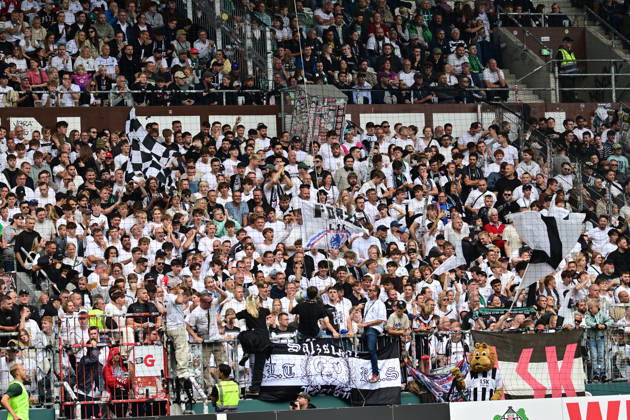 August 22, 2026, German Soccer, Men s, DFB Cup, 1st Round, 2026–2027 Season, Hamburg, Lüneburger SK vs. Werder Bremen – Feature on the Lüneburg fan block. DFB and DFL regulations prohibit any use of photographs as image sequences and or quasi-video. Hamburg Millerntorstadion, Hamburg, Germany Copyright: xnordphotoxGmbH xWitkex