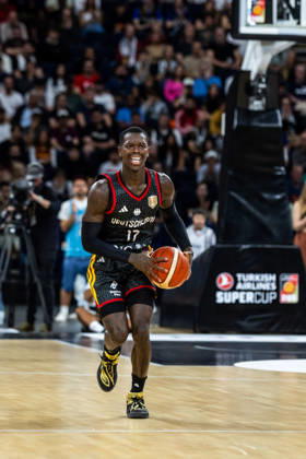 August 22, 2026, GER, Turkish Airlines Supercup 2026, Hamburg, Final, Germany vs. Croatia, Dennis Schröder 17, Germany, solo play, play, Hamburg, Barclays Arena, Hamburg, Germany