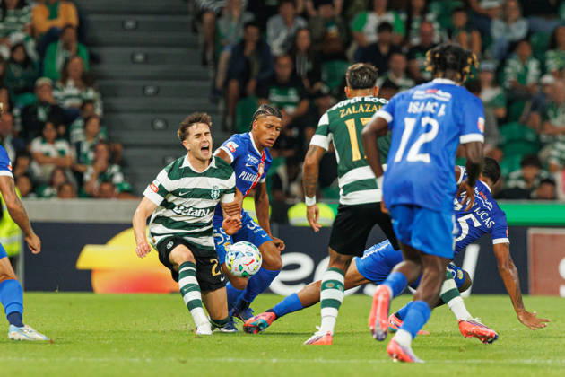 Ivan Fresneda seen during Betclic League game between teams of Sporting CP and FC Alverca (Luis Loureiro Ball Raw Images) Lisboa Estadio Jose Alvalade Portugal Copyright: xLuisxLoureirox LuisloureiroSCPAlverca-9281