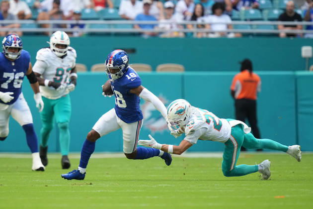 American Football, NFL, Preseason, Miami Dolphins - New York Giants