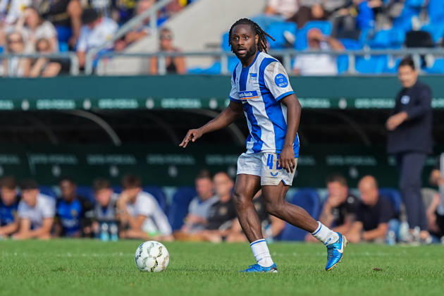 August 22, 2026, xydrx, Soccer, DFB Cup, 1 FC Saarbrücken vs. Hertha BSC, 2026–2027 season, Ludwigsparkstadion, Deyovaisio Zeefuik, Hertha BSC, 42. DFB regulations prohibit any use of photographs as image sequences and or quasi-video. Copyright: HMBxMedia YannisxDreimann