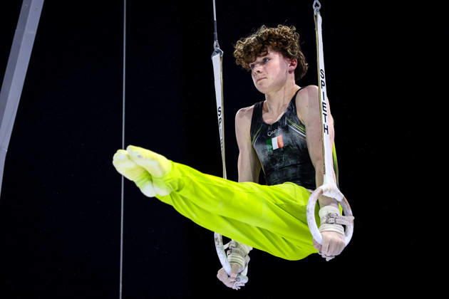 2026 Men s Artistic European Gymnastics Championships, Arena Zagreb, Zagreb, Croatia 23 8 2026 Juniors All-Around Final Ireland™s Robert Ward Robert Ward 23 8 2026  Copyright: xx 0NIK7973