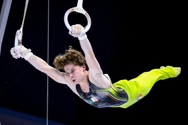 2026 Men s Artistic European Gymnastics Championships, Arena Zagreb, Zagreb, Croatia 23 8 2026 Juniors All-Around Final Ireland™s Robert Ward Robert Ward 23 8 2026  Copyright: xx 0NIK7979