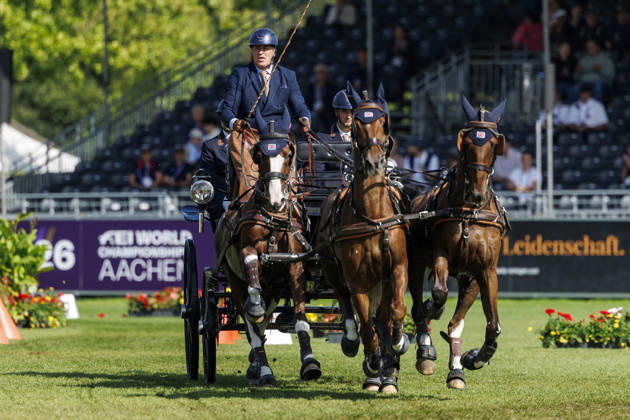 Pferdesport, WM in Aachen, Gespannfahren