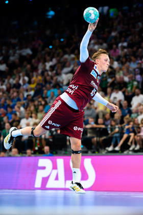 Munich HBL Super Cup 2026 SC Magdeburg Fuechse Berlin Tobias Grondahl Berlin Munich SAP Garden Bavaria Germany