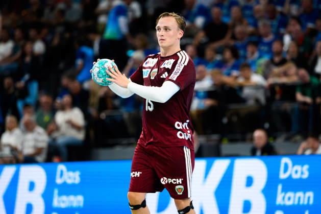 Munich HBL Super Cup 2026 SC Magdeburg Fuechse Berlin Tobias Grondahl Berlin Munich SAP Garden Bavaria Germany