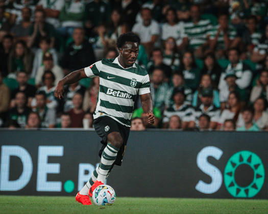Nestory Irankunda of Sporting CP during the Liga Portugal match between Sporting CP and FC Alverca at Estadio Josà Alvalade, in Lisbon, Portugal. (Diogo Sautchuk) Copyright: xDiogoxSautchukx
