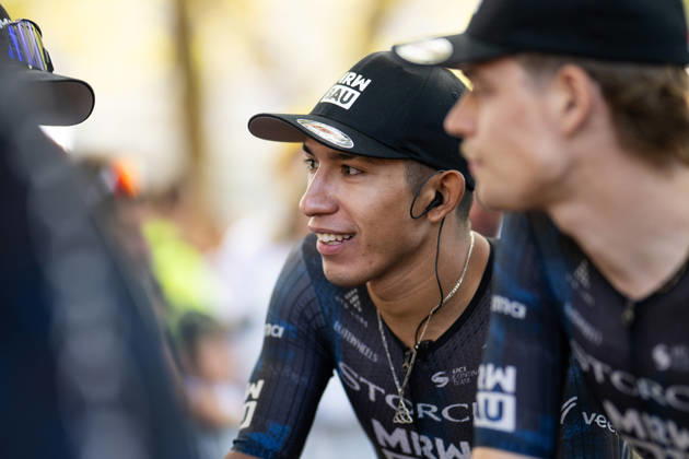 Lidl Germany Tour, Stage 4, August 23, 2026 Edgar David Cadena (MEX), Team Storck MRW Bau Heilbronn, Germany Copyright: xCarlaxHilgerx