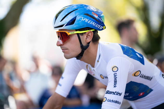 Lidl Germany Tour, Stage 4, August 23, 2026 Andrea Raccagni Noviero ITA, Soudal Quick Step Heilbronn, Germany Copyright: xCarlaxHilgerx