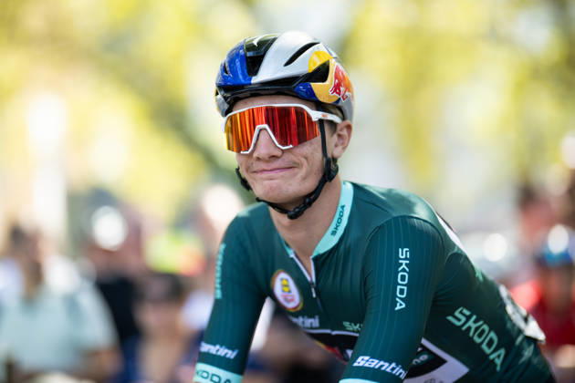 Lidl Germany Tour, Stage 4, August 23, 2026 Giulio Pellizzari (ITA), Red Bull BORA hansgrohe, Heilbronn, Germany Copyright: xCarlaxHilgerx