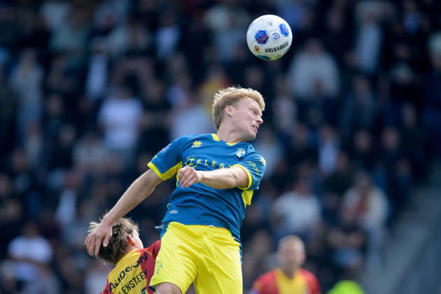 2026-08-23 Go Ahead Eagles v ADO Den Haag - VriendenLoterij Eredivisie DEVENTER, NETHERLANDS - AUGUST 23: Jan Zamburek of ADO Den Haag during the VriendenLoterij Eredivisie match between Go Ahead Eagles and ADO Den Haag at De Adelaarshorst on August 23, 2026 in Deventer, Netherlands. Deventer De Adelaarshorst Netherlands Content not available for redistribution in The Netherlands directly or indirectly through any third parties. Copyright: xDennisxBresserx
