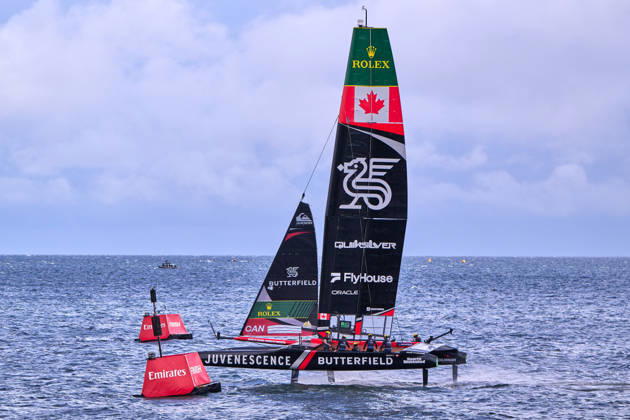 GER, Sail GP, Rockwool Germany Sail Grand Prix, Sassnitz, August 22–23, 2026, Germany, Saturday, August 23, 2026, Race Day 2, NORTHSTAR Sail GP Team Canada Driver Giles Scott, GER, Sail GP, Rockwool Germany Sail Grand Prix, Sassnitz, August 22–23, 2026, Germany, Saturday, August 23, 2026, Race Day 2, Copyright: xClaudiusxRauchx