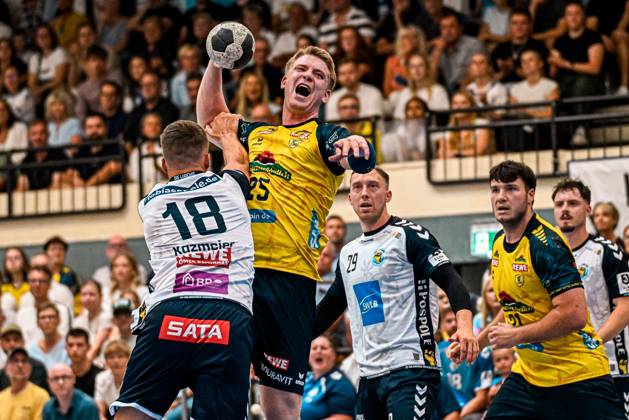 Handball, DHB Cup, Kornwestheim v Rhein-Neckar Löwen