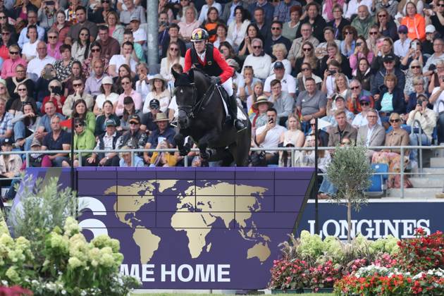 Marcus Ehning (GER), Germany, riding Coolio 42, FEI Jumping World Championship Third Competition Individual Final LONGINES Prize, Longines Prize, Course Walk, Jumping, AACHEN FEI World Championships 2026, World Equestrian Festival Final, 2026 World Equestrian Championships, Aachen 2026, Welcome Home 2026, Aachen Soers, August 11–23, 2026, Equestrian Sports, August 23, 2026, Aachen, Aachener Soers, Germany