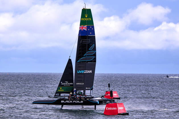 GER, Sail GP, Rockwool Germany Sail Grand Prix, Sassnitz, August 22–23, 2026, Germany, Saturday, August 23, 2026, Race Day 2, BLACK FOILS Sail GP Team New Zealand Driver Peter Burling, GER, Sail GP, Rockwool Germany Sail Grand Prix, Sassnitz, August 22–23, 2026, Germany, Saturday, August 23, 2026, Race Day 2, Copyright: xClaudiusxRauchx