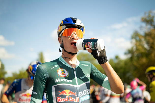 Lidl Germany Tour, Stage 4, August 23, 2026 Giulio Pellizzari ITA, Red Bull BORA hansgrohe Heilbronn, Germany Copyright: xCarlaxHilgerx
