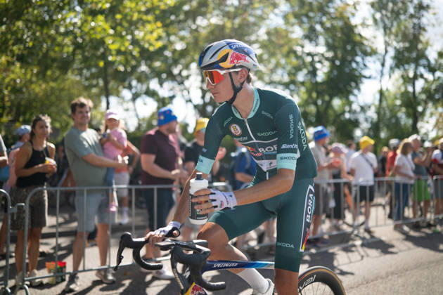 Lidl Germany Tour, Stage 4, August 23, 2026 Giulio Pellizzari (ITA), Red Bull BORA hansgrohe, Heilbronn, Germany Copyright: xCarlaxHilgerx