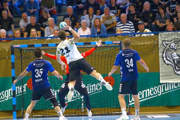 Handball, DHB Cup, EHV Aue v HC Elbflorenz