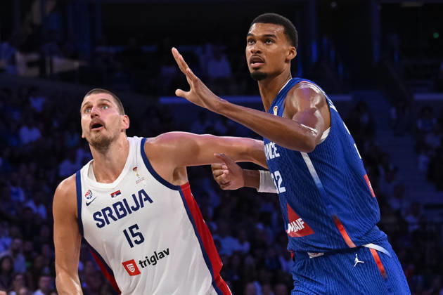 Basketball, friendly match, France v Serbia