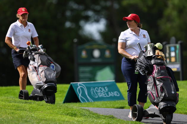 REPRO FREE *PRESS RELEASE NO REPRODUCTION FEE* EDITORIAL USE ONLY Australian Spoons All-Ireland Final, Longford Golf Club, Longford 24 8 2026 The Killarney team walk to the first teebox The Killarney team walk to the first teebox 24 8 2026  Copyright: xx BB3_7989