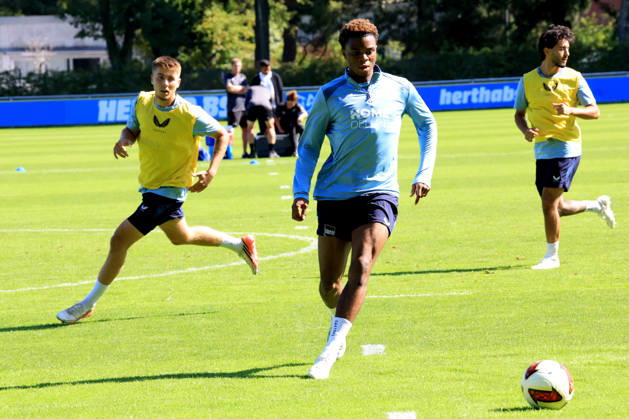 August 25, 2026, Germany, Soccer, 2. Bundesliga, 2026–2027 season, Sportforum, Hertha BSC, Training: Farid Alfa Ruprecht, Hertha BSC Berlin, 2nd Division, DFB and DFL regulations prohibit any use of photographs as image sequences and or quasi-video. Berlin Sportforum, Berlin, Germany Copyright: xNordphotox xEnglerx