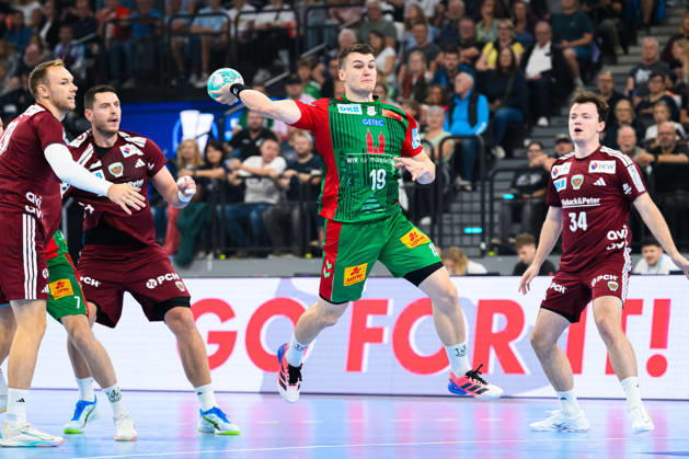 Munich HBL Super Cup 2026 SC Magdeburg Fuechse Berlin Elvar Oern Jonsson SC Magdeburg Munich SAP Garden Bavaria Germany