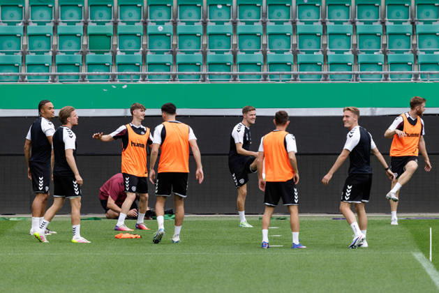 Fußball, ECL-Quali, Heart of Midlothian, Training
