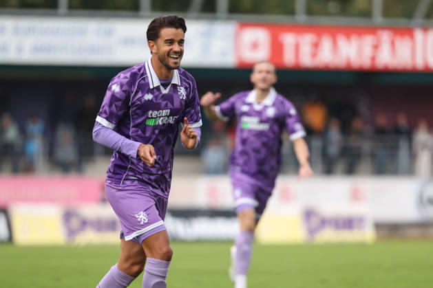 Toto Cup: SV Wacker Burghausen vs. FC Ingolstadt 04; Fredrik Carlsen 8; FCI shot, goal, celebration, score 1-0 in the first minute; Toto Cup: SV Wacker Burghausen vs. FC Ingolstadt 04; 2026-2027 season