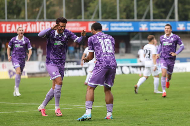 Toto Cup: SV Wacker Burghausen vs. FC Ingolstadt 04; Fredrik Carlsen 8, FCI Shot Goal Celebration Goal 1–0 in the first minute Keanan Bennetts 18 FCI Toto Cup SV Wacker Burghausen FC Ingolstadt 04 2026–2027 Season