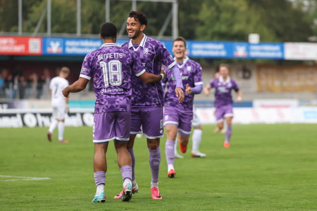 Toto Cup: SV Wacker Burghausen vs. FC Ingolstadt 04; Fredrik Carlsen 8, FCI Shot Goal Celebration Goal 1–0 in the first minute Keanan Bennetts 18 FCI Toto Cup SV Wacker Burghausen FC Ingolstadt 04 2026–2027 Season