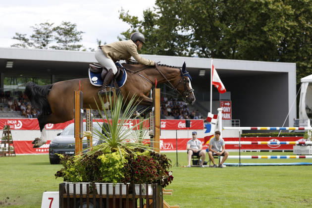 Gijon International Show Jumping Competition -CSI2* - August 25, 2026 Simone Coata rides on All Star Z during the Faults & Times Jumping CSI 2* at Las Mestas on August 25, 2026 in Gijon, Spain Gijon Asturias Spain  Copyright: xDavidxFernandezx originalFilename:fern__ndez-gijonint260825_npj8U.jpg