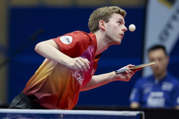 Cedric Meissner of TTC Schwalbe Bergneustadt controls the ball during the Men s Table Tennis Bundesliga match between TTC Schwalbe Bergneustadt and TTC RhoenSprudel Fulda Maberzell, Burstenhalle on August 25, 2026, in Bergneustadt, Germany. Photo by Marco Steinbrenner, DeFodi Images. Cedric Meissner of TTC Schwalbe Bergneustadt controls the ball during the 1st Men’s Table Tennis Bundesliga match between TTC Schwalbe Bergneustadt and TTC RhoenSprudel Fulda Maberzell at Burstenhalle on August 25, 2026 in Bergneustadt, Germany. Photo by Marco Steinbrenner, DeFodi Images. Photo by Marco Steinbrenner, DeFodi Images