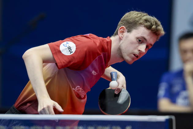 Cedric Meissner of TTC Schwalbe Bergneustadt controls the ball during the Men s Table Tennis Bundesliga match between TTC Schwalbe Bergneustadt and TTC RhoenSprudel Fulda Maberzell, Burstenhalle on August 25, 2026, in Bergneustadt, Germany. Photo by Marco Steinbrenner, DeFodi Images. Cedric Meissner of TTC Schwalbe Bergneustadt controls the ball during the 1st Men’s Table Tennis Bundesliga match between TTC Schwalbe Bergneustadt and TTC RhoenSprudel Fulda Maberzell at Burstenhalle on August 25, 2026 in Bergneustadt, Germany Photo by Marco Steinbrenner, DeFodi Images Photo by Marco Steinbrenner, DeFodi Images