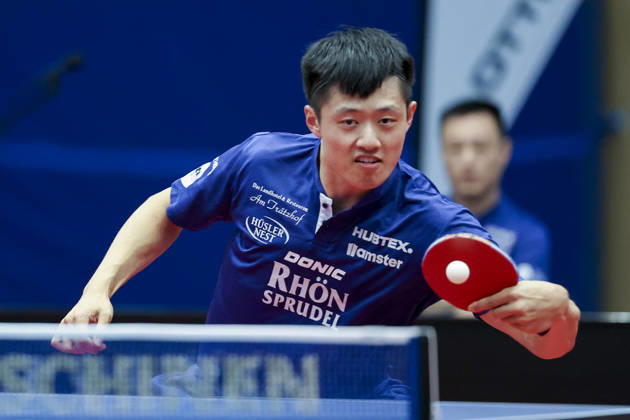 Fan Bo Meng of TTC RhoenSprudel Fulda Maberzell controls the ball during the Men s Table Tennis Bundesliga Match between TTC Schwalbe Bergneustadt and TTC RhoenSprudel Fulda Maberzell, Burstenhalle on August 25, 2026, in Bergneustadt, Germany. Photo by Marco Steinbrenner, DeFodi Images. Fan Bo Meng of TTC RhoenSprudel Fulda Maberzell controls the ball during the 1st Men’s Table Tennis Bundesliga match between TTC Schwalbe Bergneustadt and TTC RhoenSprudel Fulda Maberzell at Burstenhalle on August 25, 2026 in Bergneustadt, Germany. Photo by Marco Steinbrenner, DeFodi Images. Photo by Marco Steinbrenner, DeFodi Images