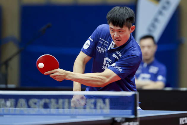 Fan Bo Meng of TTC RhoenSprudel Fulda Maberzell controls the ball during the Men s Table Tennis Bundesliga Match between TTC Schwalbe Bergneustadt and TTC RhoenSprudel Fulda Maberzell, Burstenhalle on August 25, 2026, in Bergneustadt, Germany. Photo by Marco Steinbrenner, DeFodi Images. Fan Bo Meng of TTC RhoenSprudel Fulda Maberzell controls the ball during the 1st Men’s Table Tennis Bundesliga match between TTC Schwalbe Bergneustadt and TTC RhoenSprudel Fulda Maberzell at Burstenhalle on August 25, 2026 in Bergneustadt, Germany. Photo by Marco Steinbrenner, DeFodi Images. Photo by Marco Steinbrenner, DeFodi Images