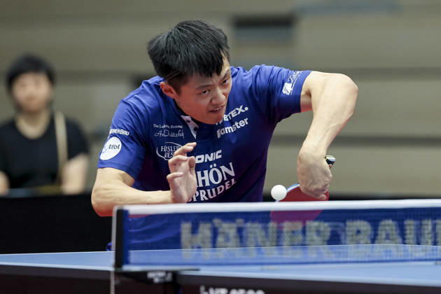Fan Bo Meng of TTC RhoenSprudel Fulda Maberzell controls the ball during the Men s Table Tennis Bundesliga Match between TTC Schwalbe Bergneustadt and TTC RhoenSprudel Fulda Maberzell, Burstenhalle on August 25, 2026, in Bergneustadt, Germany. Photo by Marco Steinbrenner, DeFodi Images. Fan Bo Meng of TTC RhoenSprudel Fulda Maberzell controls the ball during the 1st Men’s Table Tennis Bundesliga match between TTC Schwalbe Bergneustadt and TTC RhoenSprudel Fulda Maberzell at Burstenhalle on August 25, 2026 in Bergneustadt, Germany. Photo by Marco Steinbrenner, DeFodi Images. Photo by Marco Steinbrenner, DeFodi Images