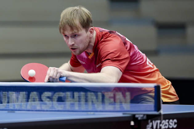Benedikt Duda of TTC Schwalbe Bergneustadt controls the ball during the Men s Table Tennis Bundesliga Match between TTC Schwalbe Bergneustadt and TTC RhoenSprudel Fulda Maberzell, Burstenhalle on August 25, 2026, in Bergneustadt, Germany. Photo by Marco Steinbrenner, DeFodi Images. Benedikt Duda of TTC Schwalbe Bergneustadt controls the ball during the 1st Men’s Table Tennis Bundesliga match between TTC Schwalbe Bergneustadt and TTC RhoenSprudel Fulda Maberzell at Burstenhalle on August 25, 2026 in Bergneustadt, Germany Photo by Marco Steinbrenner, DeFodi Images Photo by Marco Steinbrenner, DeFodi Images