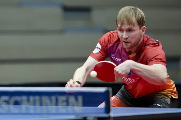 Benedikt Duda of TTC Schwalbe Bergneustadt controls the ball during the Men s Table Tennis Bundesliga Match between TTC Schwalbe Bergneustadt and TTC RhoenSprudel Fulda Maberzell, Burstenhalle on August 25, 2026, in Bergneustadt, Germany. Photo by Marco Steinbrenner, DeFodi Images. Benedikt Duda of TTC Schwalbe Bergneustadt controls the ball during the 1st Men’s Table Tennis Bundesliga match between TTC Schwalbe Bergneustadt and TTC RhoenSprudel Fulda Maberzell at Burstenhalle on August 25, 2026 in Bergneustadt, Germany Photo by Marco Steinbrenner, DeFodi Images Photo by Marco Steinbrenner, DeFodi Images