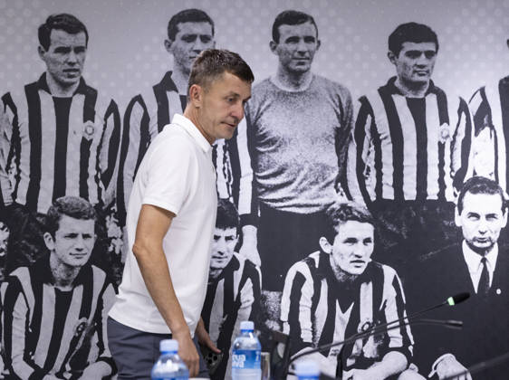 Fußball, Serbien, FK Partizan, Pressekonferenz