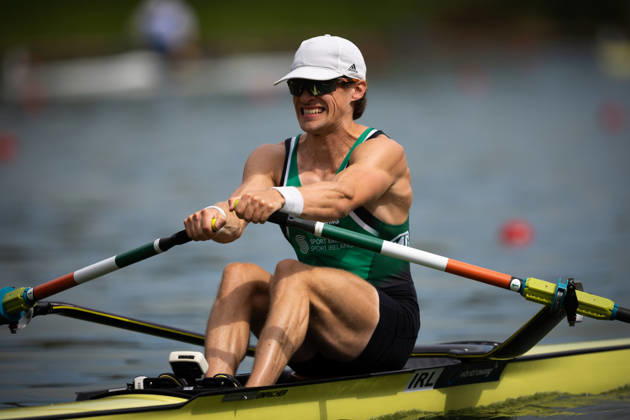 RECORD DATE NOT STATED 26th August 2026; Bosbaan, Amsterdam, Holland, Netherlands; 2026 World Rowing Championships, Day Three; Heat; Ireland Mens Single Sculls (M1x) with Fintan McCarthy AnthonyxBenoit