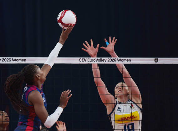 Volleyball, Women's, European Championships, France v Italy