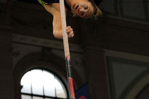 Newzealander pole vaulter Imogen Ayris during Weltklasse 2026, the Zurich stage of Diamond League held in Zurich Main Station Dübendorf Dürrbach Zürich Schweiz Copyright: xSergioxBrunettix