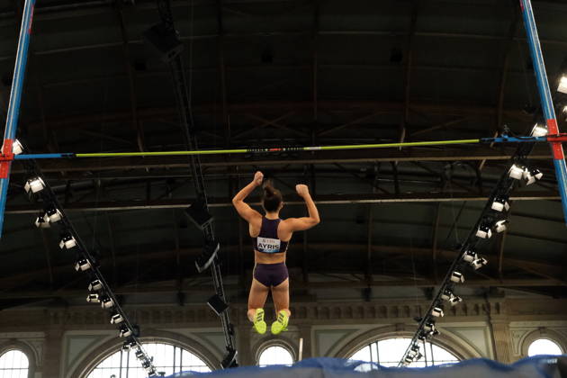 Newzealander pole vaulter Imogen Ayris during Weltklasse 2026, the Zurich stage of Diamond League held in Zurich Main Station Dübendorf Dürrbach Zürich Schweiz Copyright: xSergioxBrunettix