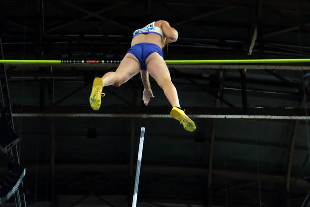 American pole vaulter Emily Grove during Weltklasse 2026, the Zurich stage of Diamond League held in Zurich Main Station Dübendorf Dürrbach Zürich Schweiz Copyright: xSergioxBrunettix