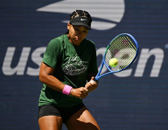 FLUSHING NY- AUGUST 26: Naomi Osaka is seen on the practice court during the 2026 US Open On Arthur Ashe Stadium at the USTA Billie Jean King National Tennis Center on August 26, 2026 in Flushing Queens. Copyright: xmpi04x Copyright: xIMAGO MediaPunchx