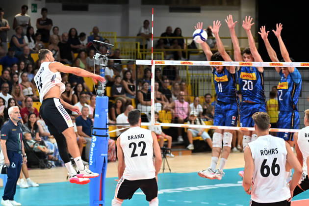 Volleyball, Länderspiel, Italien - Deutschland