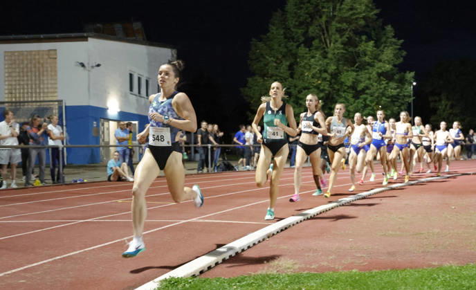 Athletics, International Evening Sports Meet in Pfungstadt