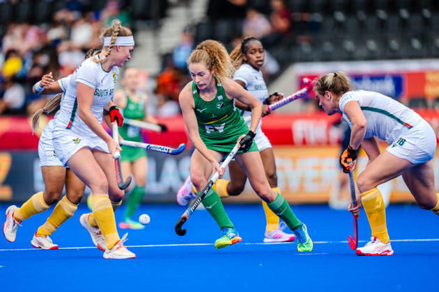 Field hockey, FIH World Cup, Women’s, South Africa v Ireland